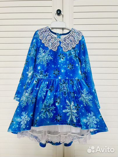 Платье нарядное новогоднее 116