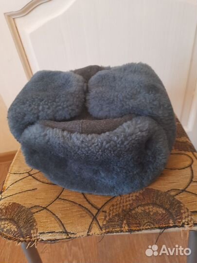 Шапка ушанка военная б/у