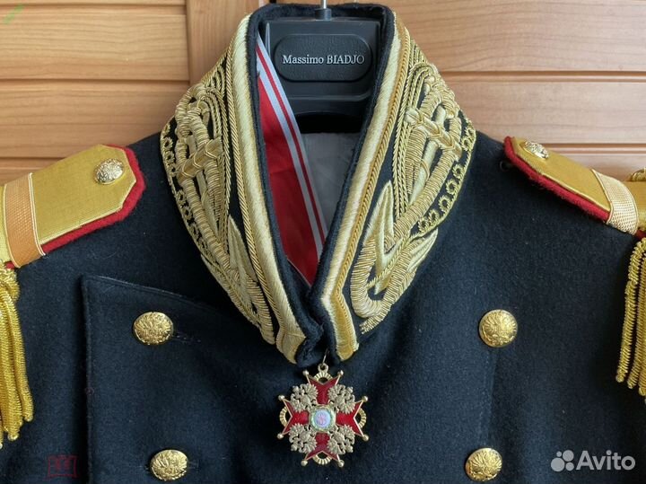 Мундир капитана 1 ранга гвардейского экипажа риф