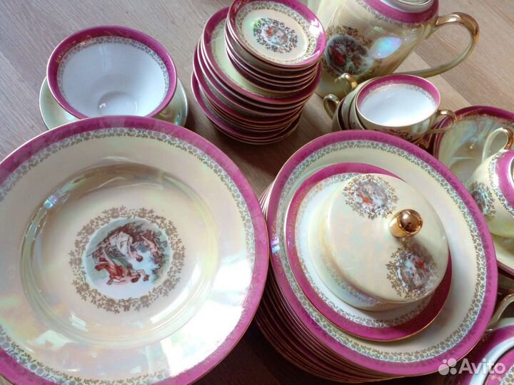 Сервиз столовый Fortuna eisanberg фарфор из ГДР