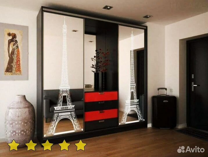 Шкаф для одежды доставка установка