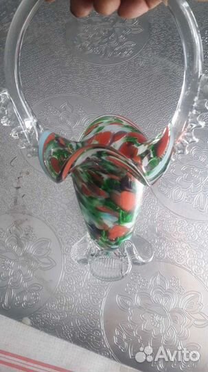 Вазочка конфетница СССР винтаж