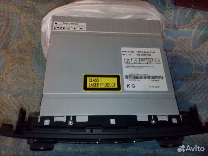 Магнитофон Хонда CRV