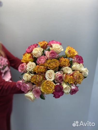 Цветы/букет роз