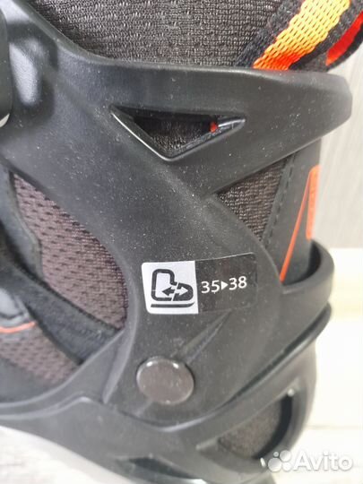 Коньки детские раздвижные 35 38 размер