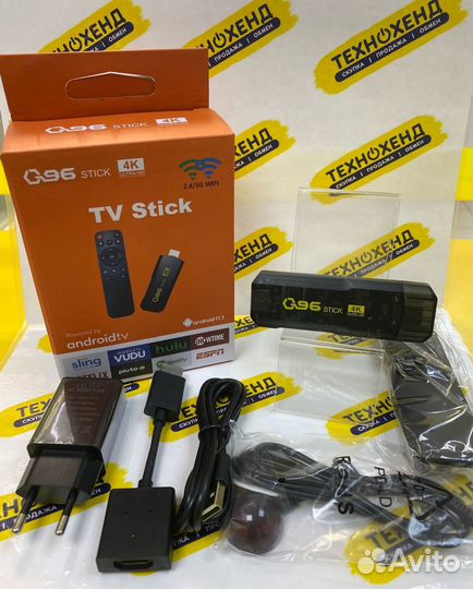 Смарт приставка для тв TV Stick 4К Q96