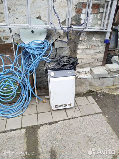 Газовый котел напольный бу 12.5 кв, автоматика сит
