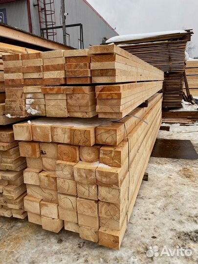 Доска обрезная 25х150х6000мм