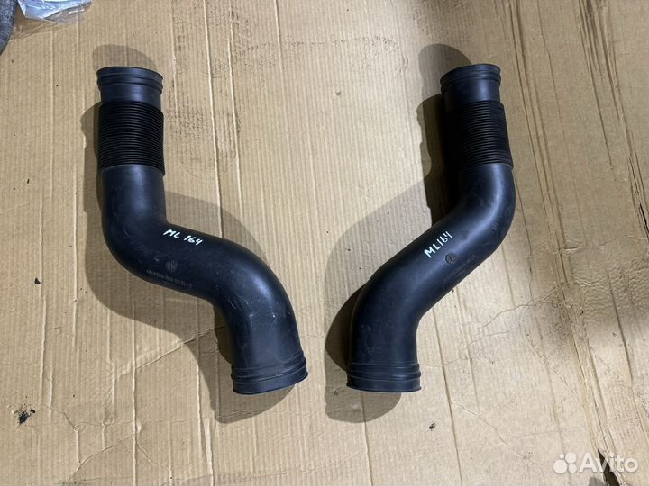 Воздуховоды воздушного фильтра Mercedes W164 ML350