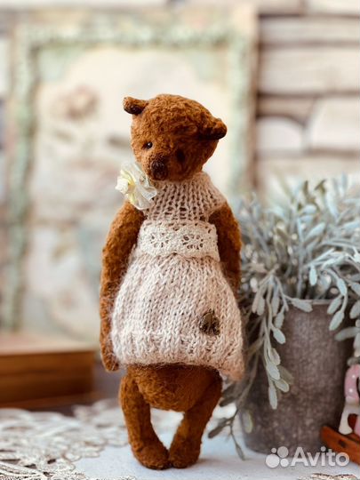 Мишка тедди ручная работа