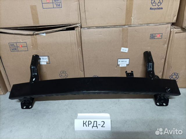 Усилитель переднего бампера Hyundai Solaris 2