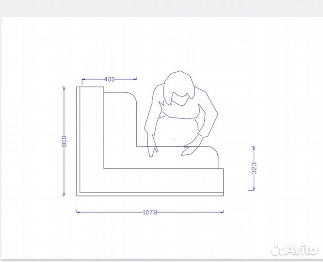 Стойка ресепшен для салона красоты
