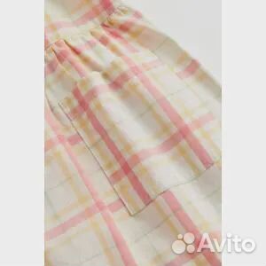 Хлопковое платье с рисунком H&M