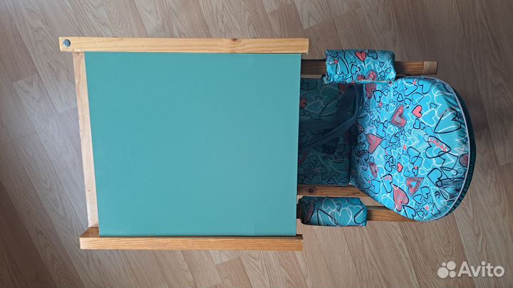 Стульчик для кормления, стул и стол