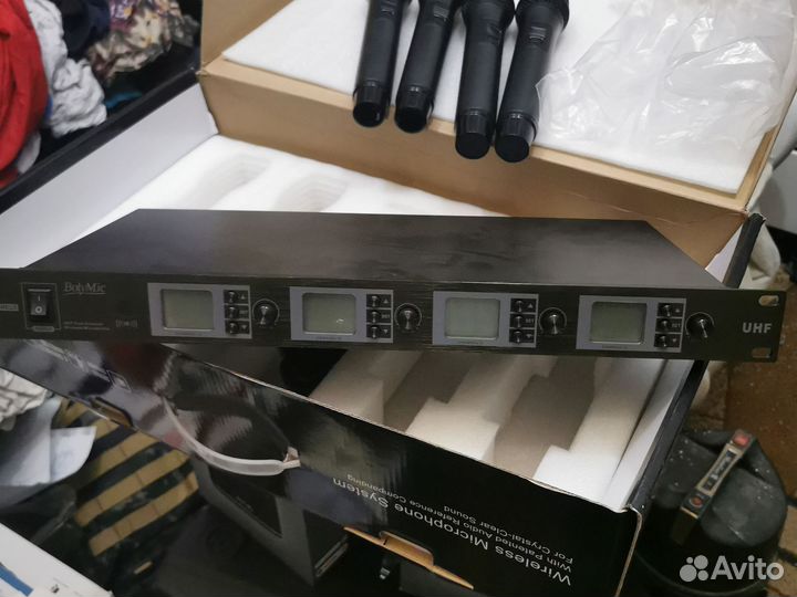 Bolymic 4 микрофона на базе