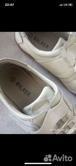 Кроссовки женские 40 размер, кожаные