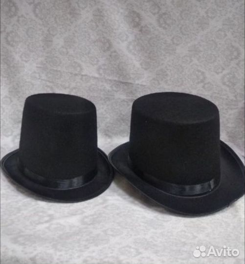 Шляпы котелок, цилиндр, ковбой