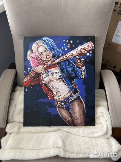 Картина по номерам готовая