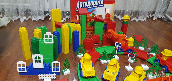 Конструктор bauer автодорога железная дорога