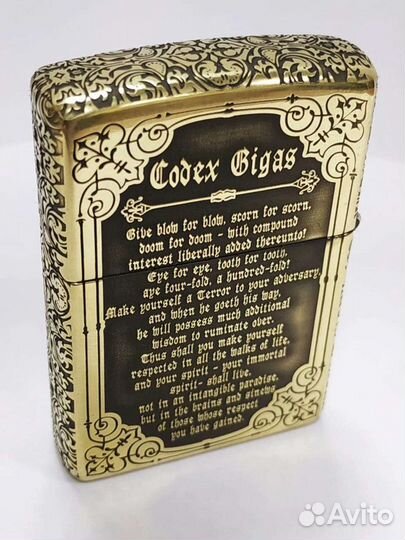 Зажигалка Zippo - Beast / Codex Gigas