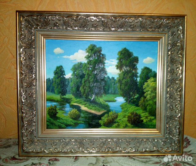 Картина маслом. Пейзаж
