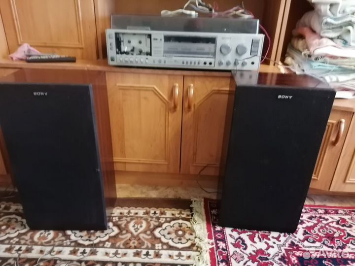 Sony проигрыватель для винила и аудиокассет