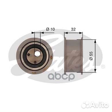 Ролик натяжной ремня грм T42041 Gates