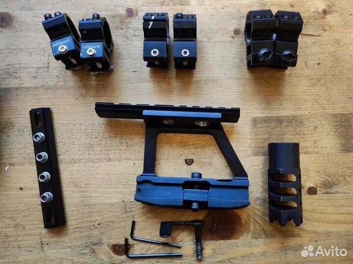 Оптический прицел Bushnell 3-9х40 кольца целик