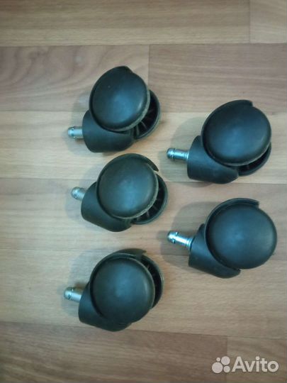 Комплект колёсиков к офисному креслу 5шт