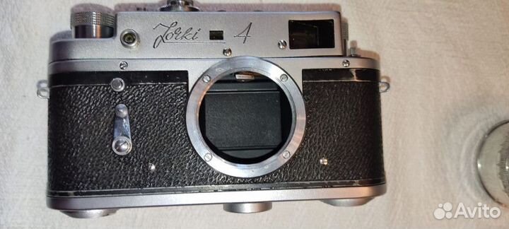 Зоркий 4 экспортный редкая надпись рабочий юпитер