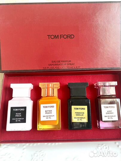 Tom ford подарочный набор духов 4 по 30 ml