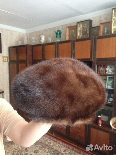 Женский берет норка