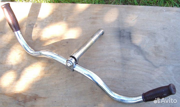 Велосипед запчасти руль, багажник, катафоты