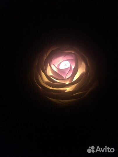 Светильник розы