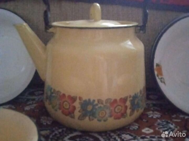 Эмалированная посуда из СССР