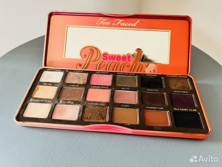 Палетка теней Too Faced Sweet Peach