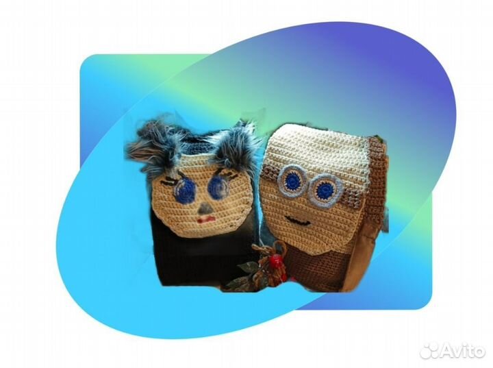 Сумка женская из шнура. Ручная работа
