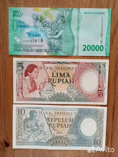 Банкноты Индонезии