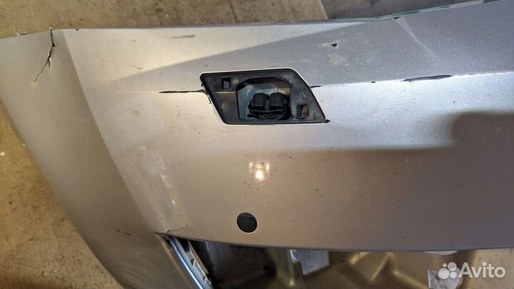 Skoda Octavia A7 MK3 бампер с решеткой радиатора