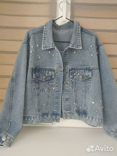 Джинсовая куртка женская