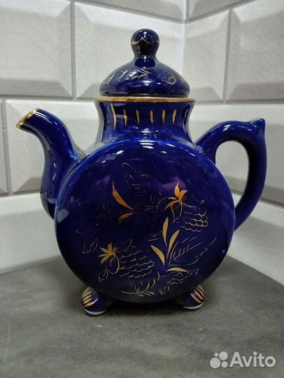Заварочный чайник Гжель СССР