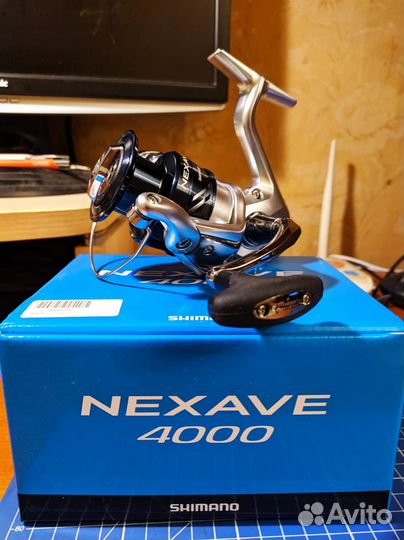 Катушка Shimano nexave 4000 (С апгрейдом)