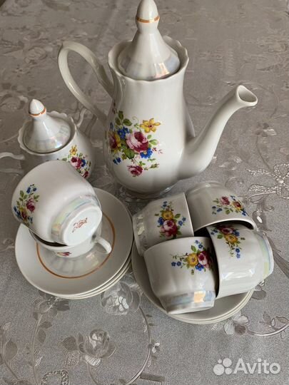 Чайно кофейный сервиз