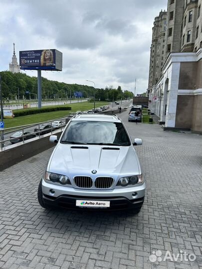 BMW X5 4.4 AT, 2001, 122 000 км