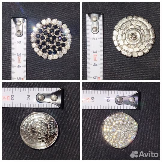 Элитные пуговицы для шуб, Италия (micillo)