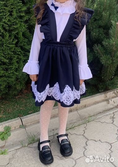 Фартук с блузкой