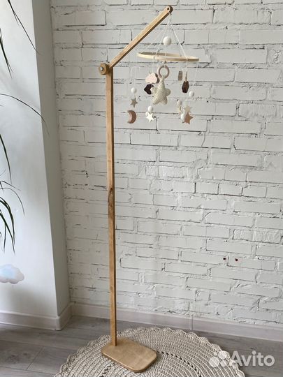 Подставка качалка для люльки в наличии деревянная