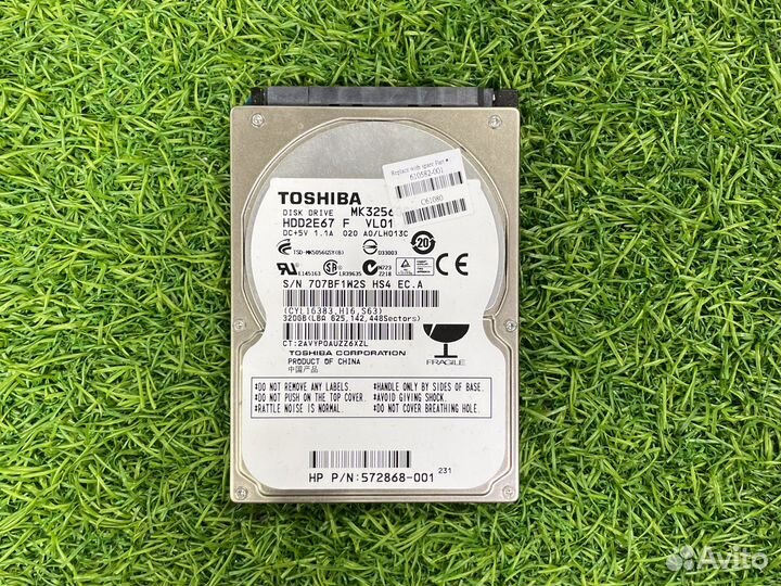 Toshiba 320Gb 2.5