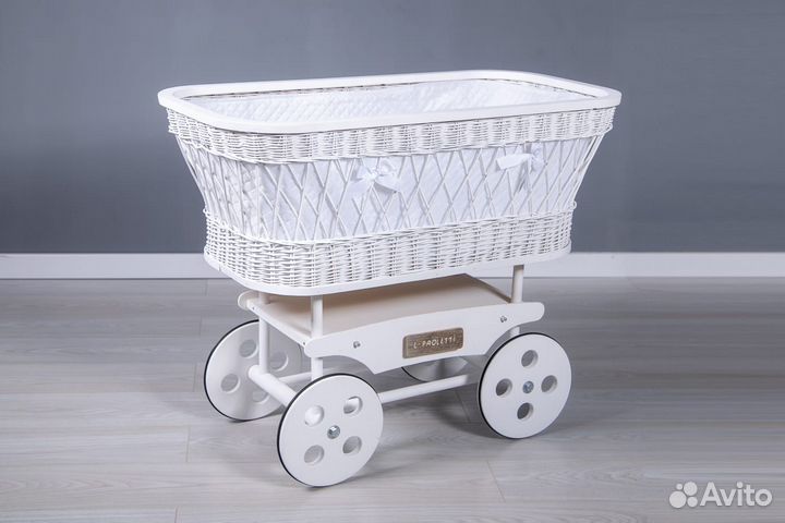 Новая люлька колыбель плетеная для новорожденных