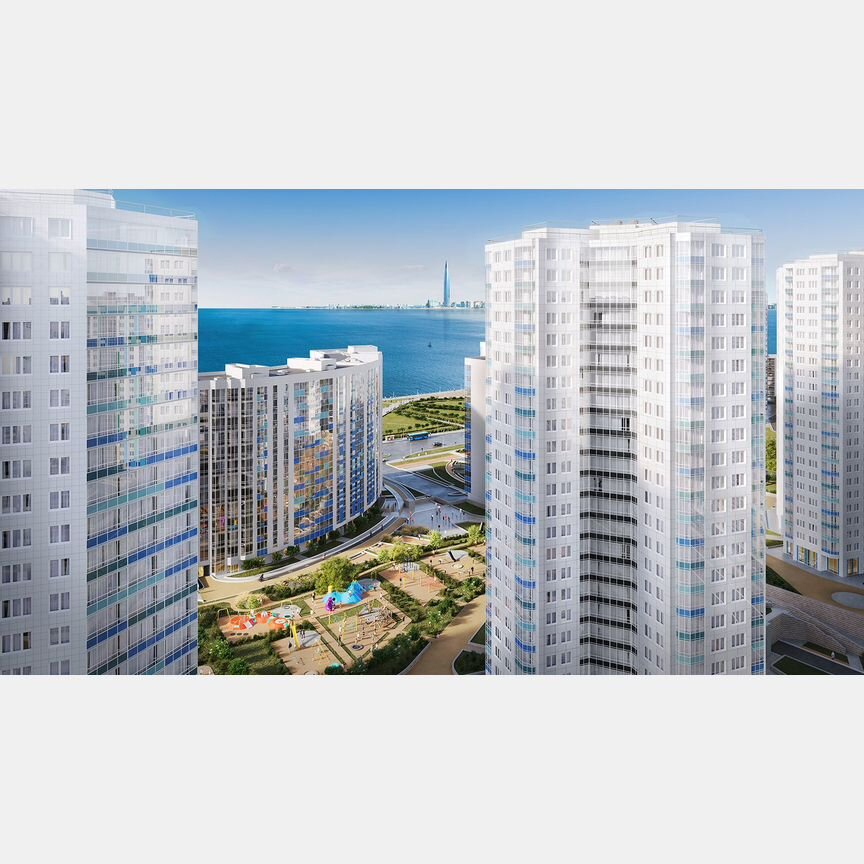 2-к. квартира, 61 м², 6/24 эт.